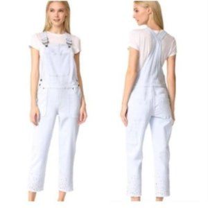 Rebecca Minkoff Denim Capri Overalls Size 25